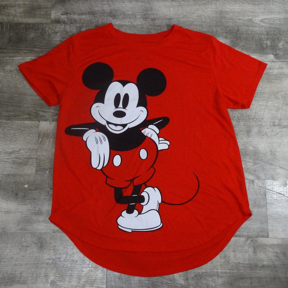 Mickey & Minnie Mouse Fashion T-Shirt for Women-XL